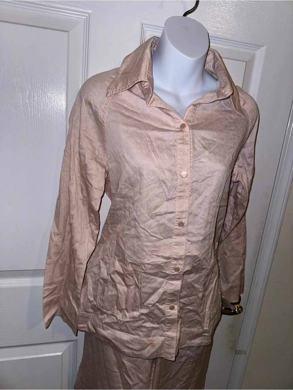 Barefoot Dreams‎ Button-Front long sleeve Pajama Set